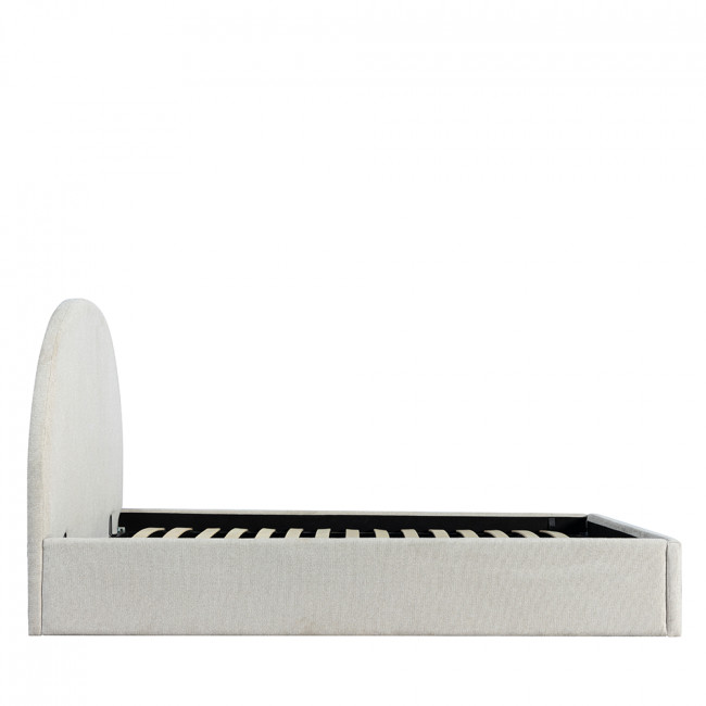 Backo - Lit coffre en tissu 140x190cm