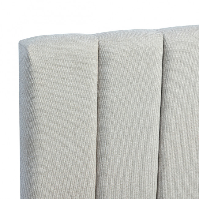 Lou - Lit coffre en tissu 140x190cm