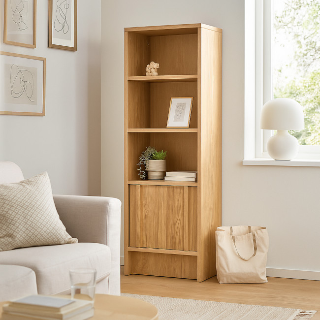 Tori - Colonne de rangement en bois H120cm