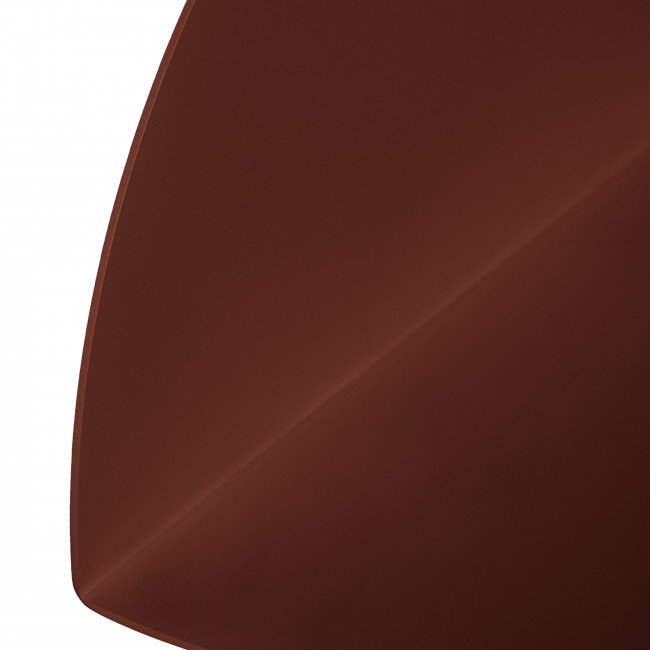 Nuagio - Lot de 2 étagères murales demi-cercle en métal L17,5cm