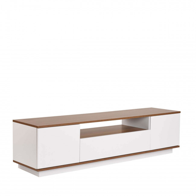 Fritz - Meuble TV 3 portes en bois L180cm