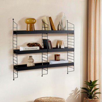 Oxa - Étagère murale en métal L98cm