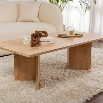 Sam - Table basse en bois 119x60cm