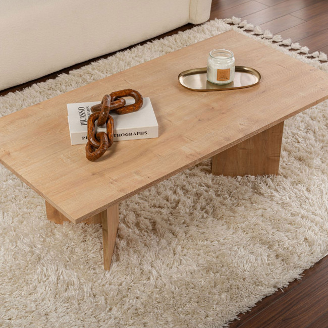 Sam - Table basse en bois 119x60cm