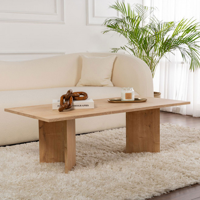 Sam - Table basse en bois 119x60cm