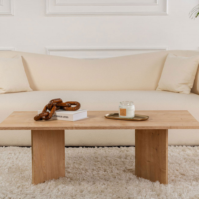 Sam - Table basse en bois 119x60cm