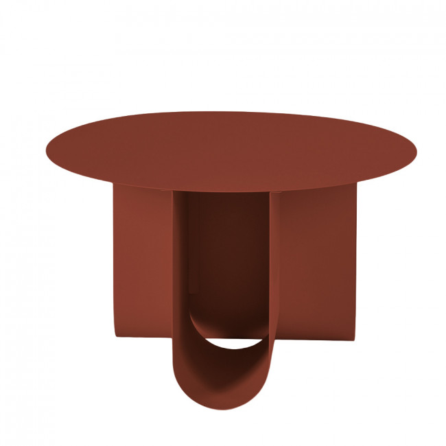 Blum - Table basse ronde en métal ø60cm