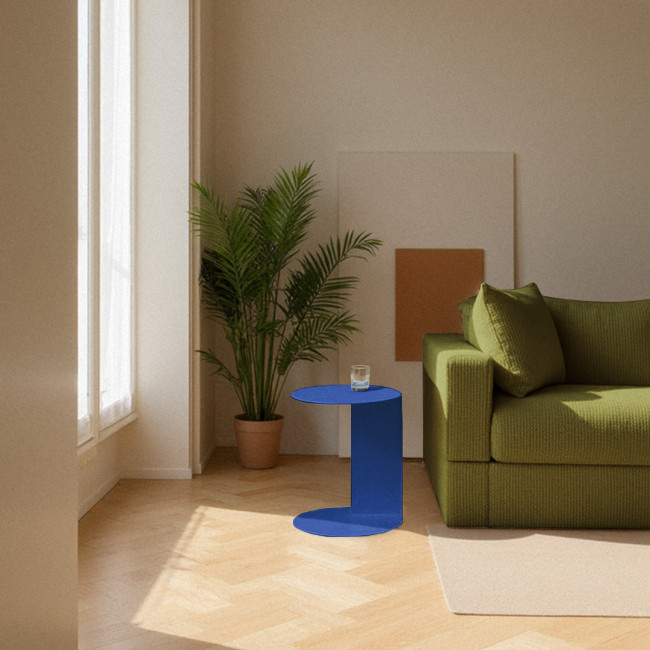 Jimy - Table d'appoint en métal H50cm