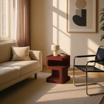 Karry - Petit meuble de rangement en métal H50cm