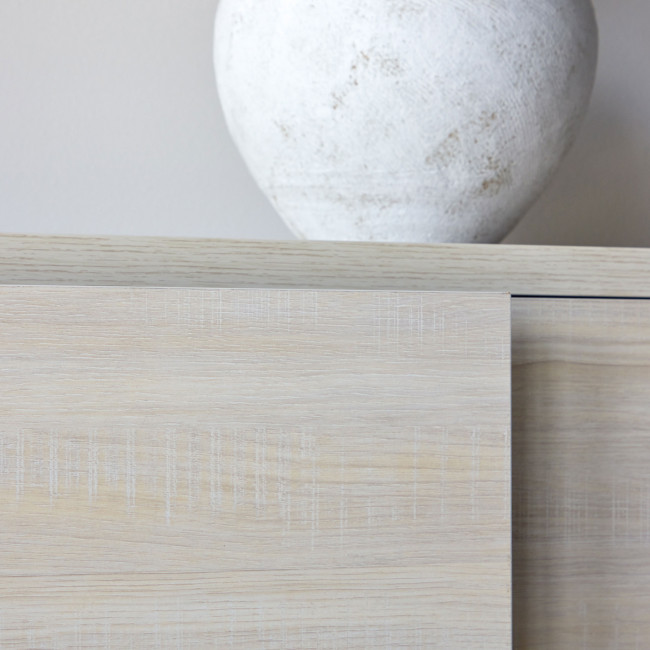 Nomi - Meuble TV 4 portes en bois L180cm