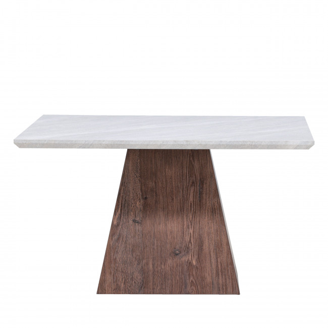 Cael - Table basse carrée en bois 80x80cm