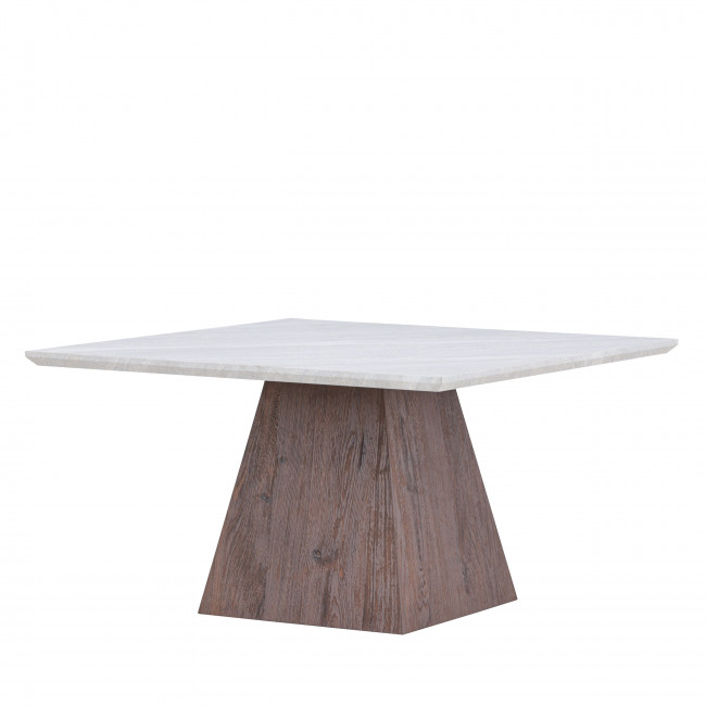 Cael - Table basse carrée en bois 80x80cm