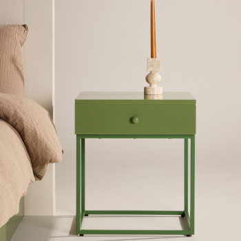 Bakal - Table de chevet 1 tiroir en métal