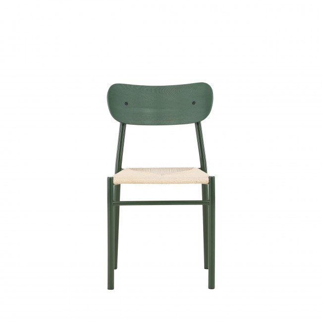 Polly - Lot de 2 chaises en métal
