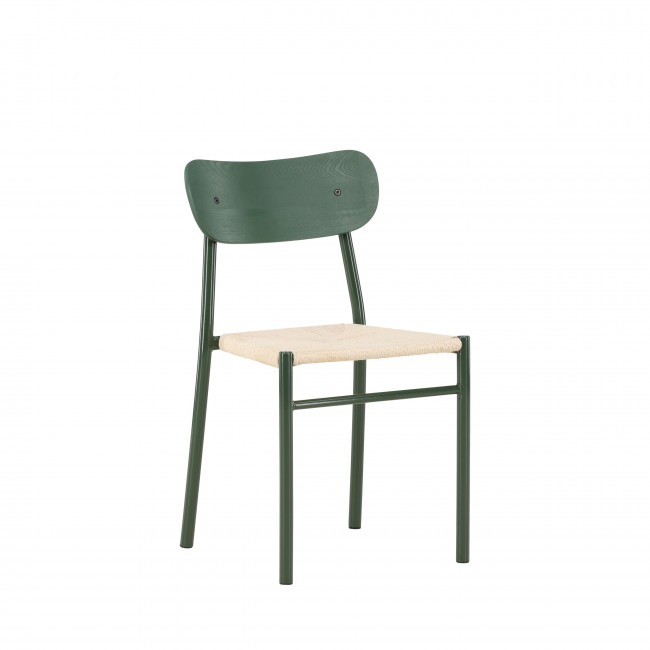 Polly - Lot de 2 chaises en métal