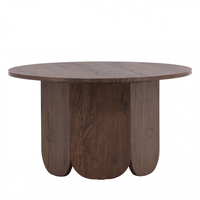Tekla - Table basse ronde en bois ø80cm