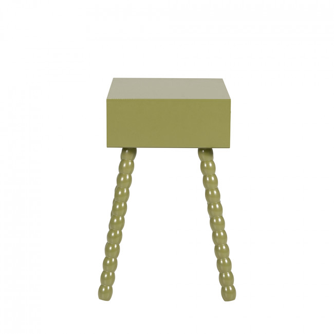 Enko - Table de chevet 1 tiroir en bois 