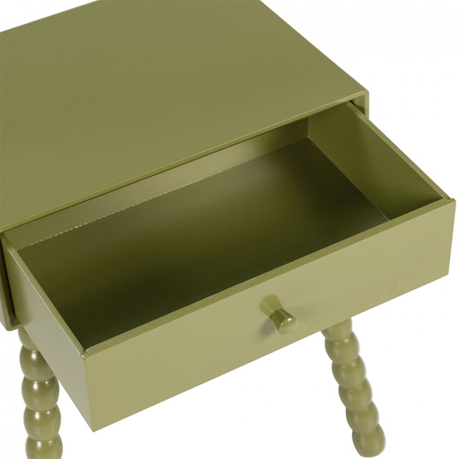 Enko - Table de chevet 1 tiroir en bois 