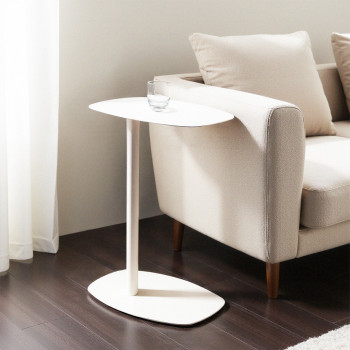 Sidy - Bout de canapé en métal H66cm