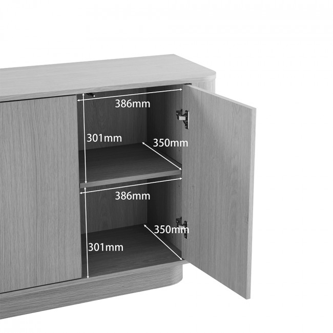 Navan - Buffet 4 portes en bois L180cm