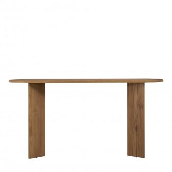 Sam - Console ovale en bois L150cm