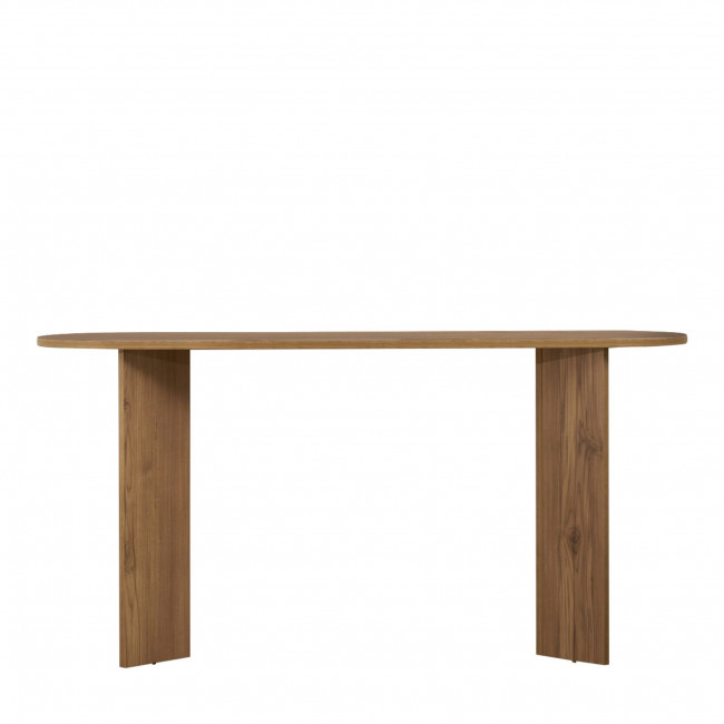 Sam - Console ovale en bois L150cm