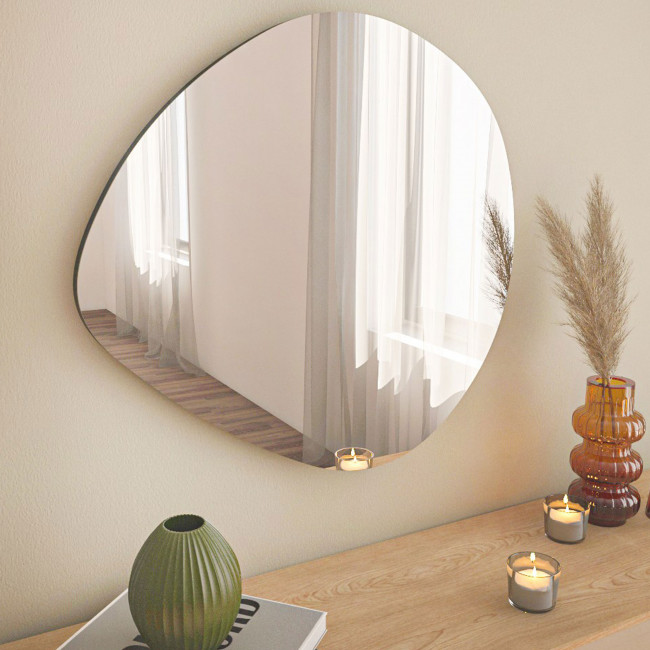 Velvet - Miroir de forme organique 60x60cm