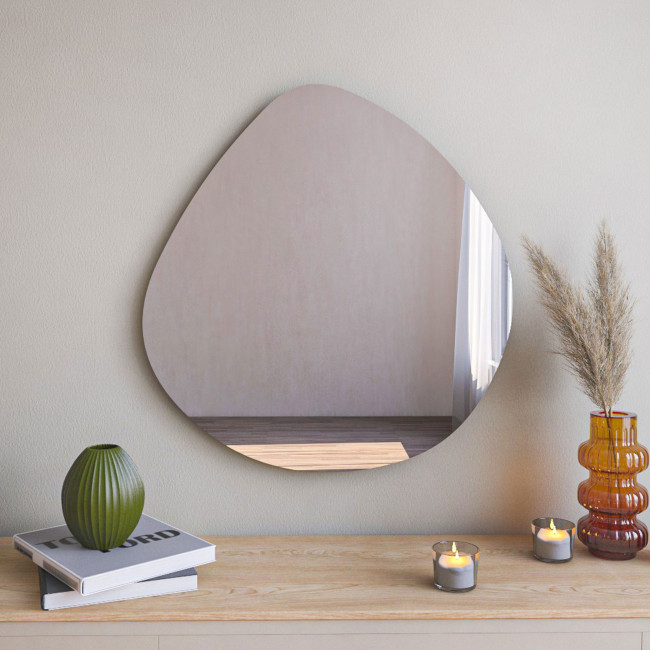 Velvet - Miroir de forme organique 60x60cm