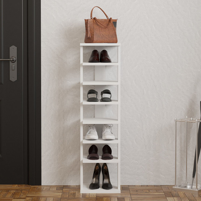 State - Étagère à chaussures en bois H110cm