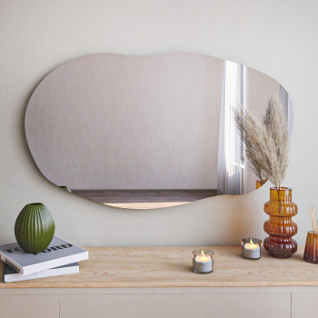 Aurora - Miroir de forme organique 52x89cm