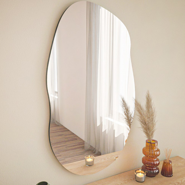 Aurora - Miroir de forme organique 52x89cm