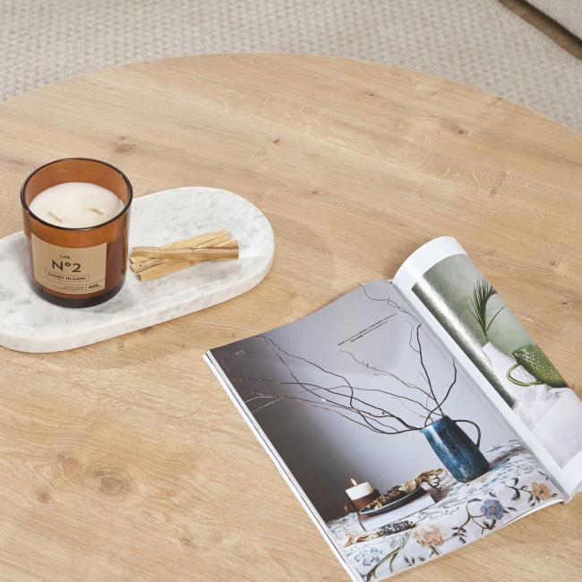 Soho - Table basse ronde en bois ø90cm