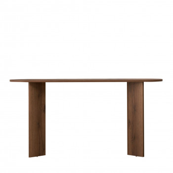 Sam - Console ovale en bois L150cm