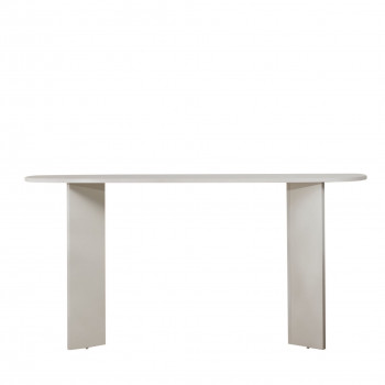 Sam - Console ovale en bois L150cm