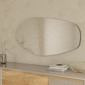 Sunleaf - Miroir de forme organique 60x120cm
