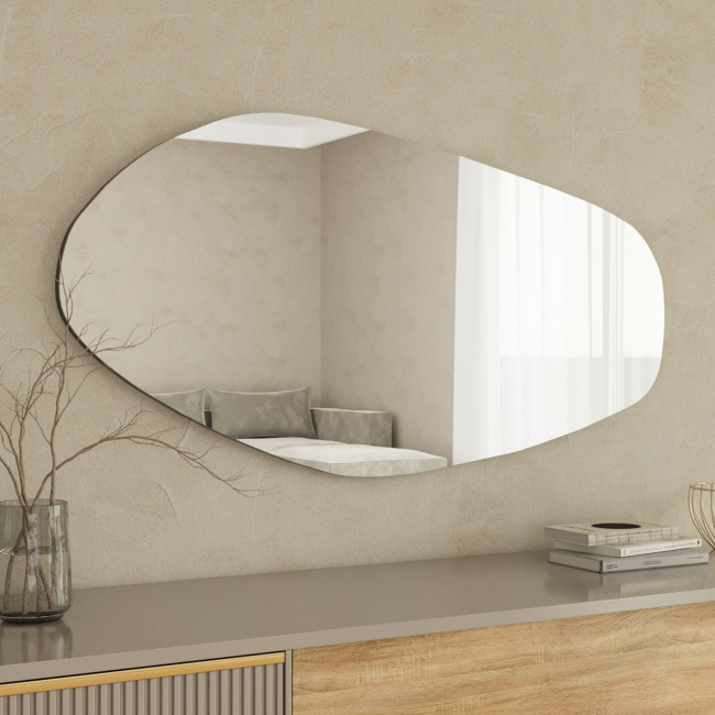 Sunleaf - Miroir de forme organique 60x120cm