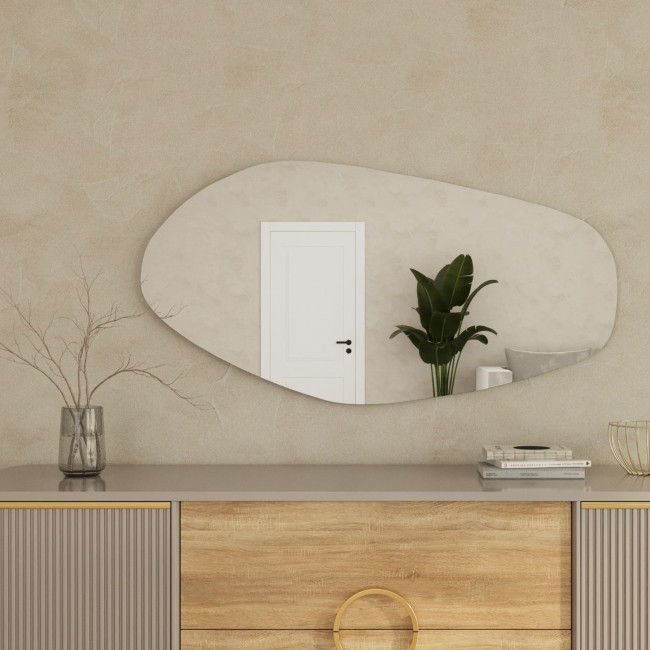 Sunleaf - Miroir de forme organique 60x120cm