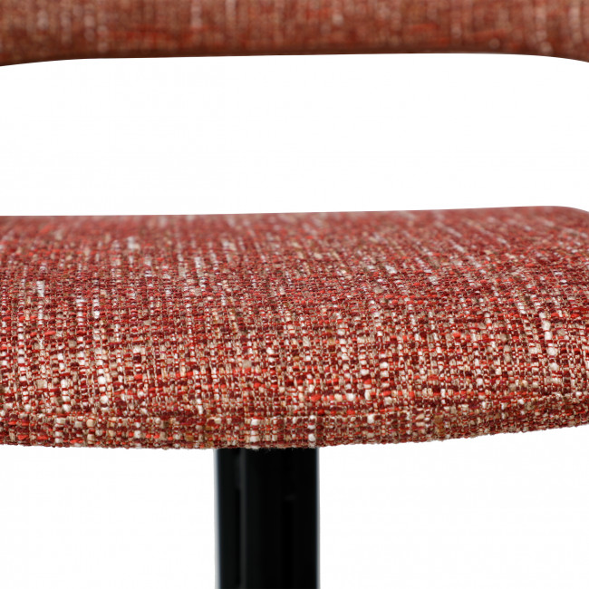 Kendo - Chaise de bureau pivotante en tissu et métal