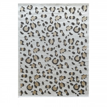 Yuma - Tapis contemporain imprimé léopard