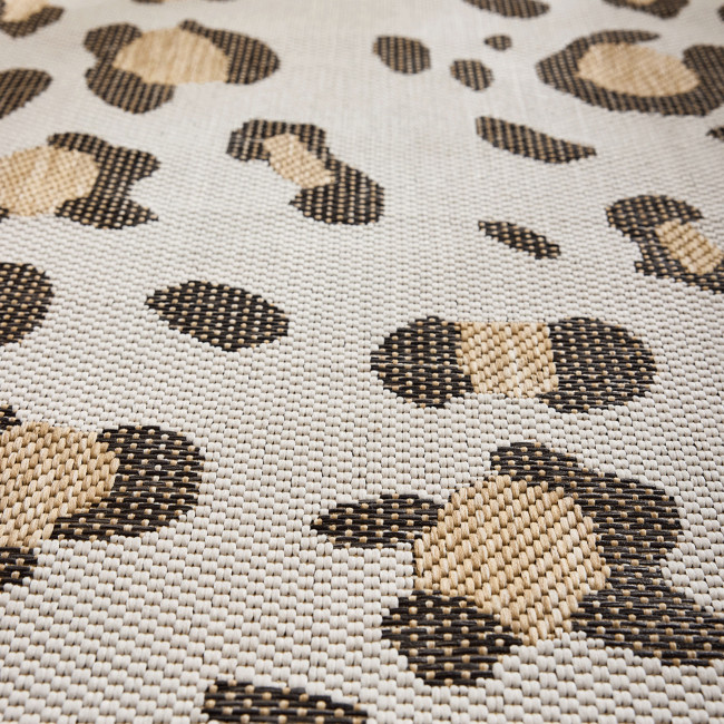 Yuma - Tapis contemporain imprimé léopard