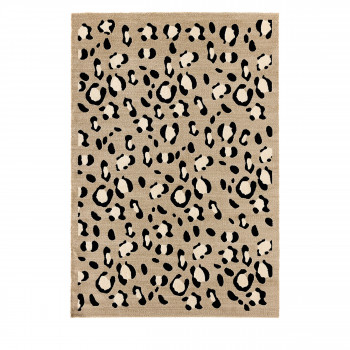Nomad - Tapis contemporain à motifs léopard