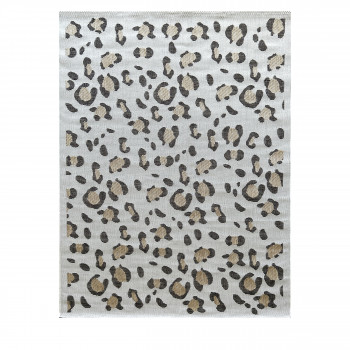 Yuma - Tapis contemporain imprimé léopard