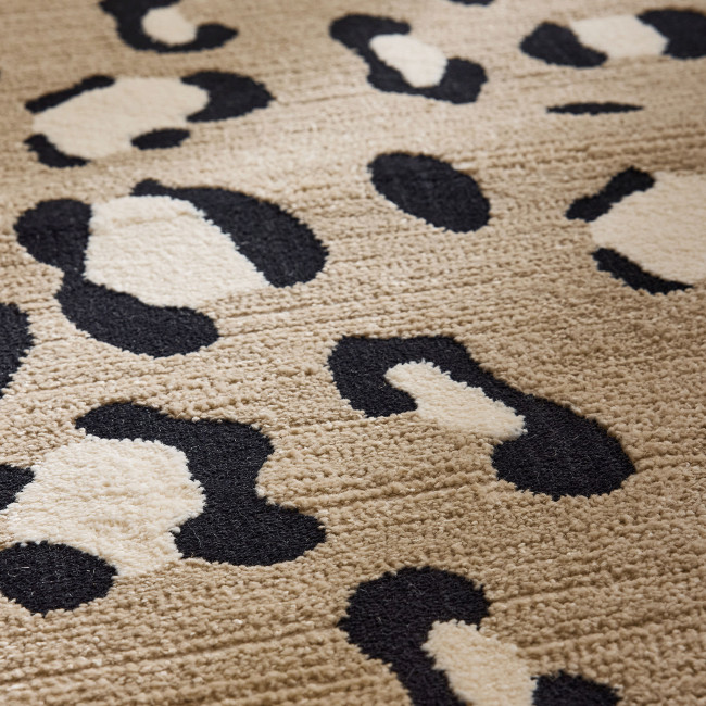 Nomad - Tapis contemporain à motifs léopard