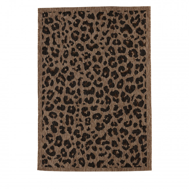 Yuma - Tapis contemporain imprimé léopard