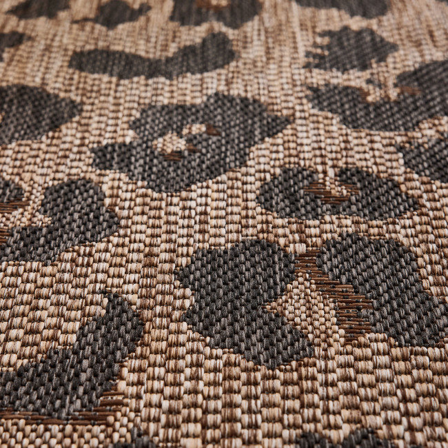 Yuma - Tapis contemporain imprimé léopard