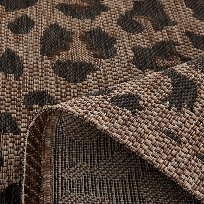 Yuma - Tapis contemporain imprimé léopard