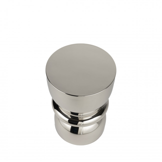 Kinga - Table d'appoint ronde en chrome ø29,5cm