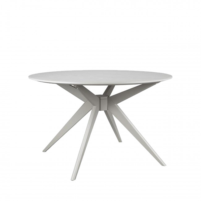 Zeme - Table à manger 4 personnes ronde en bois
