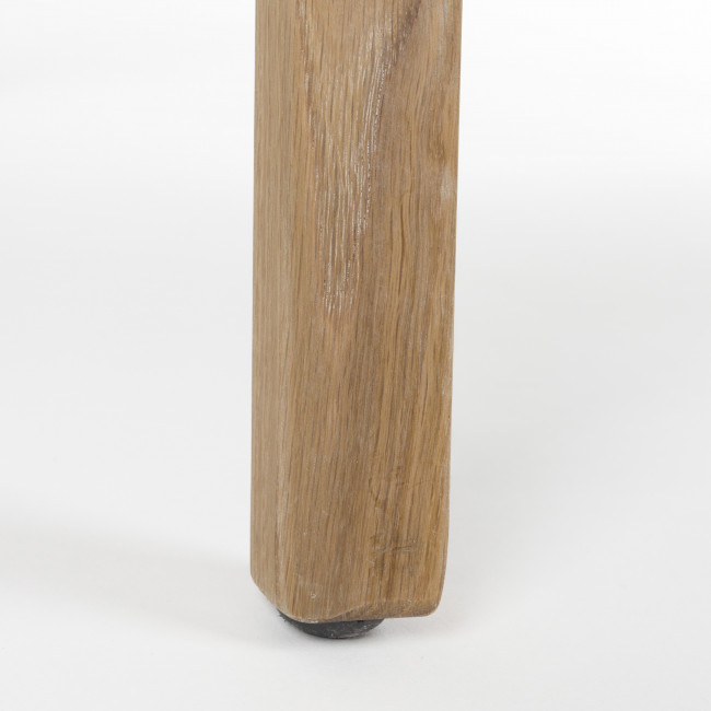 Bright - Lot de 2 chaises en tissu et bois