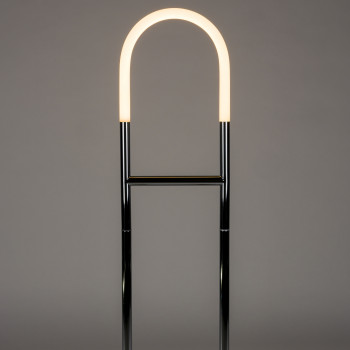 Arch - Lampadaire en chrome